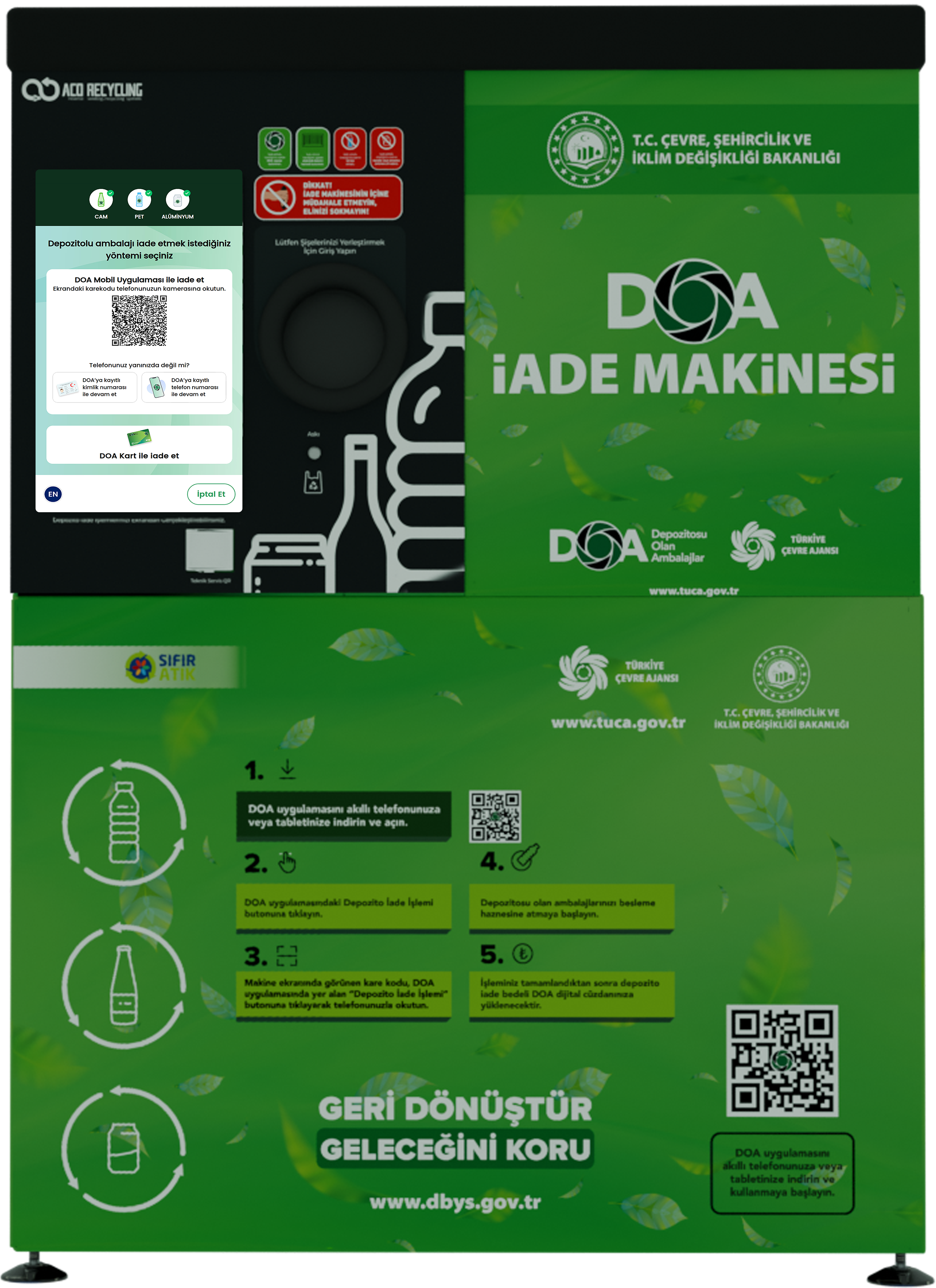 Depozito İade Makinesi